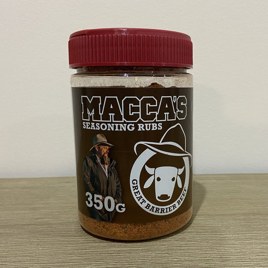MACCA'S SEASONING RUBS - Great Barrier Beef 350g