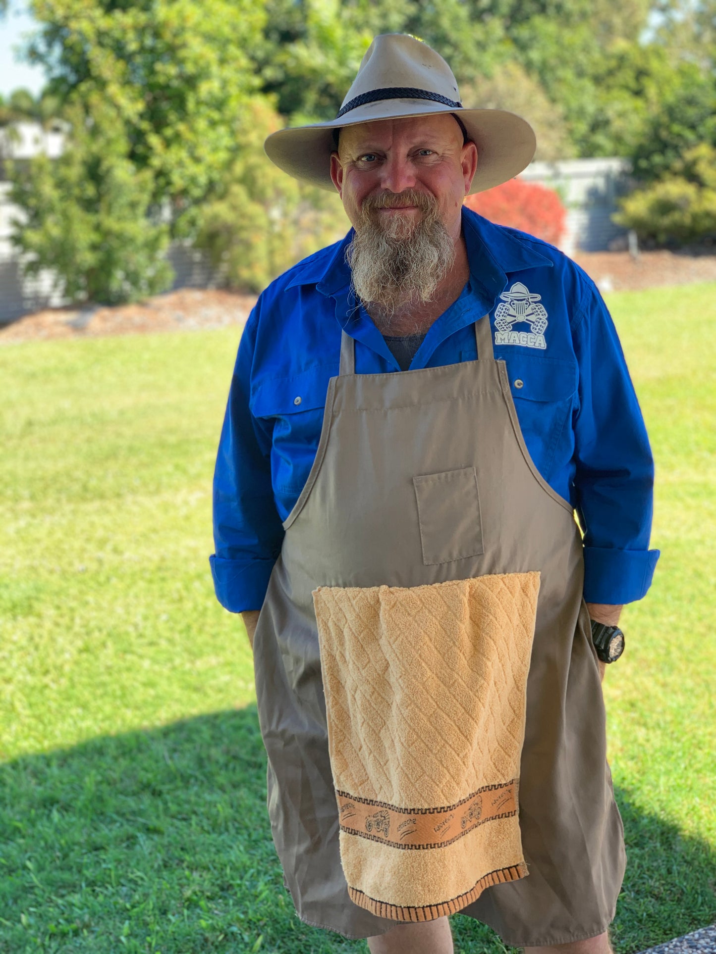 MACCA'S PRANK APRON - May I Suggest The Sausage?