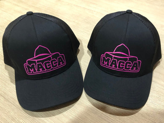 MACCA'S TRUCKER HAT - Macca Hat Pink