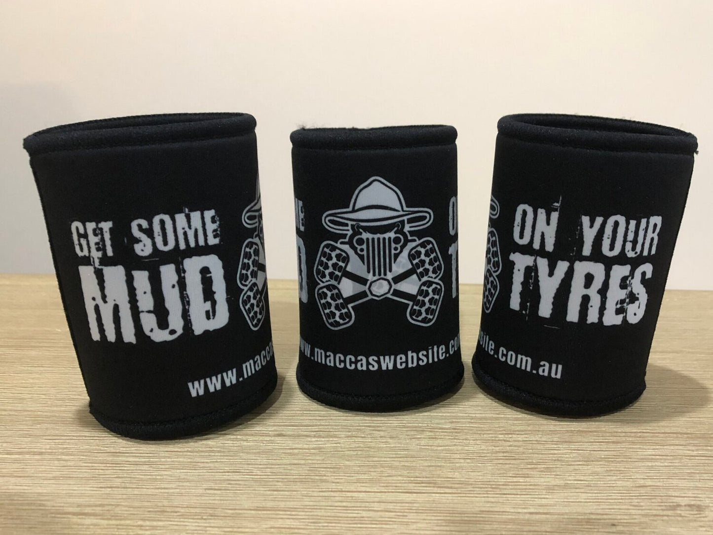 MACCA'S COOLER - 4x4 Get Some Mud On Your Tyres White