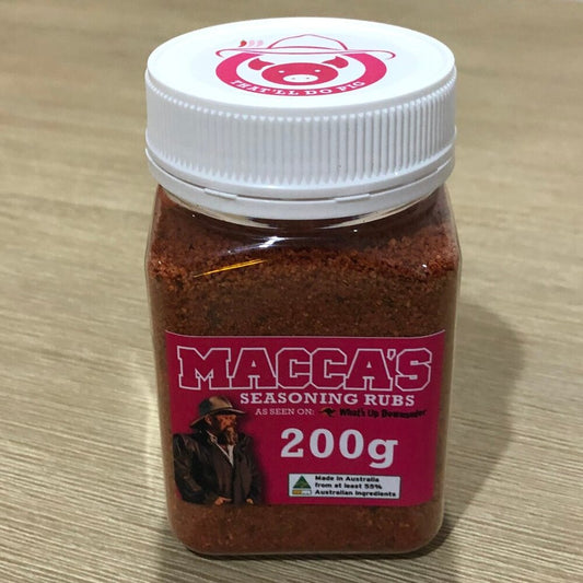 MACCA'S SEASONING RUBS - That'll Do Pig 200g