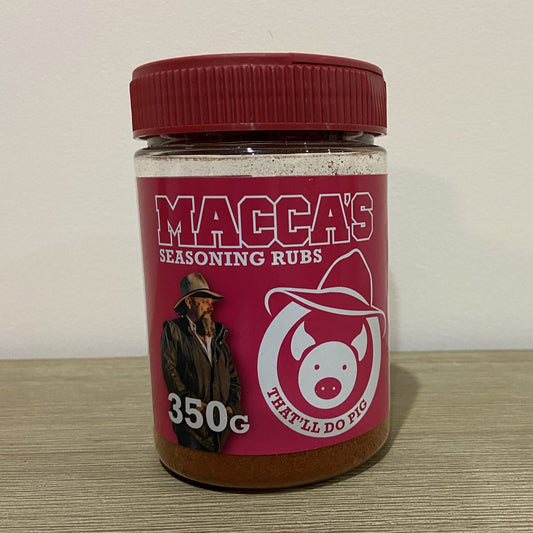 MACCA'S SEASONING RUBS - That'll Do Pig 350g